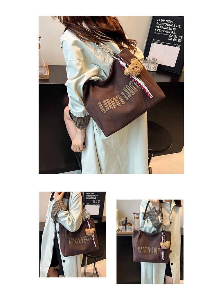 Versatile Large Capacity Korean Fashion Shoulder Tote Bag