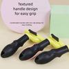 Handheld Pet Hair Cleaning Brushes Non-slip Handle Push To Remove Hair Pet Hair Remover V-shaped Comb Teeth