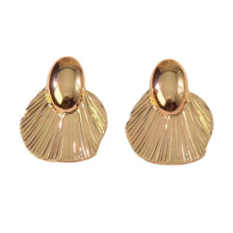 Exquisite Irregular Leaves Texture Flowers Dangle Earring for Earring Luxury Creative Polygonal Geometric Jewelry Girl Gift