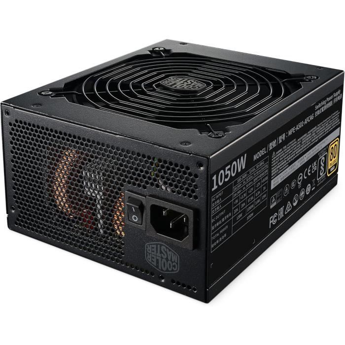 Alimentation - Cooler Master - MWE Gold 1050 V2 - 100% Modulaire - 80 Plus Gold - PCIe 5.1