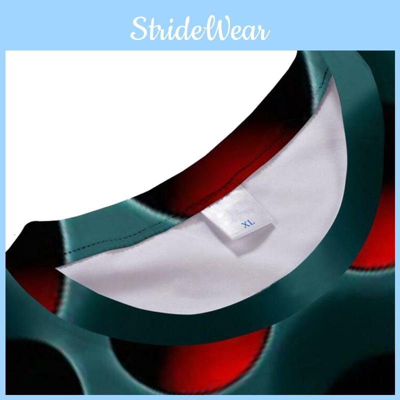 Hypnosis Honeycomb 3d T-shirt Men Women Kids Vibrant Colorful Print Short Sleeve Tee