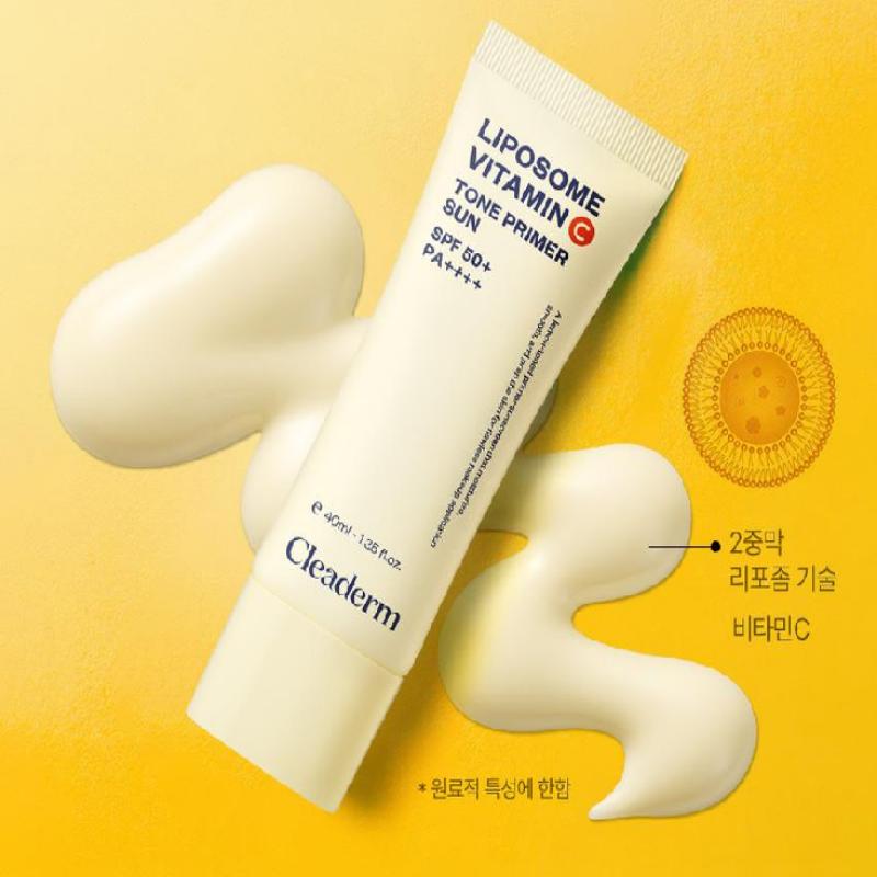 Cleaderm Liposom Vitamin C Toning Primer Sonnenschutz 40ml