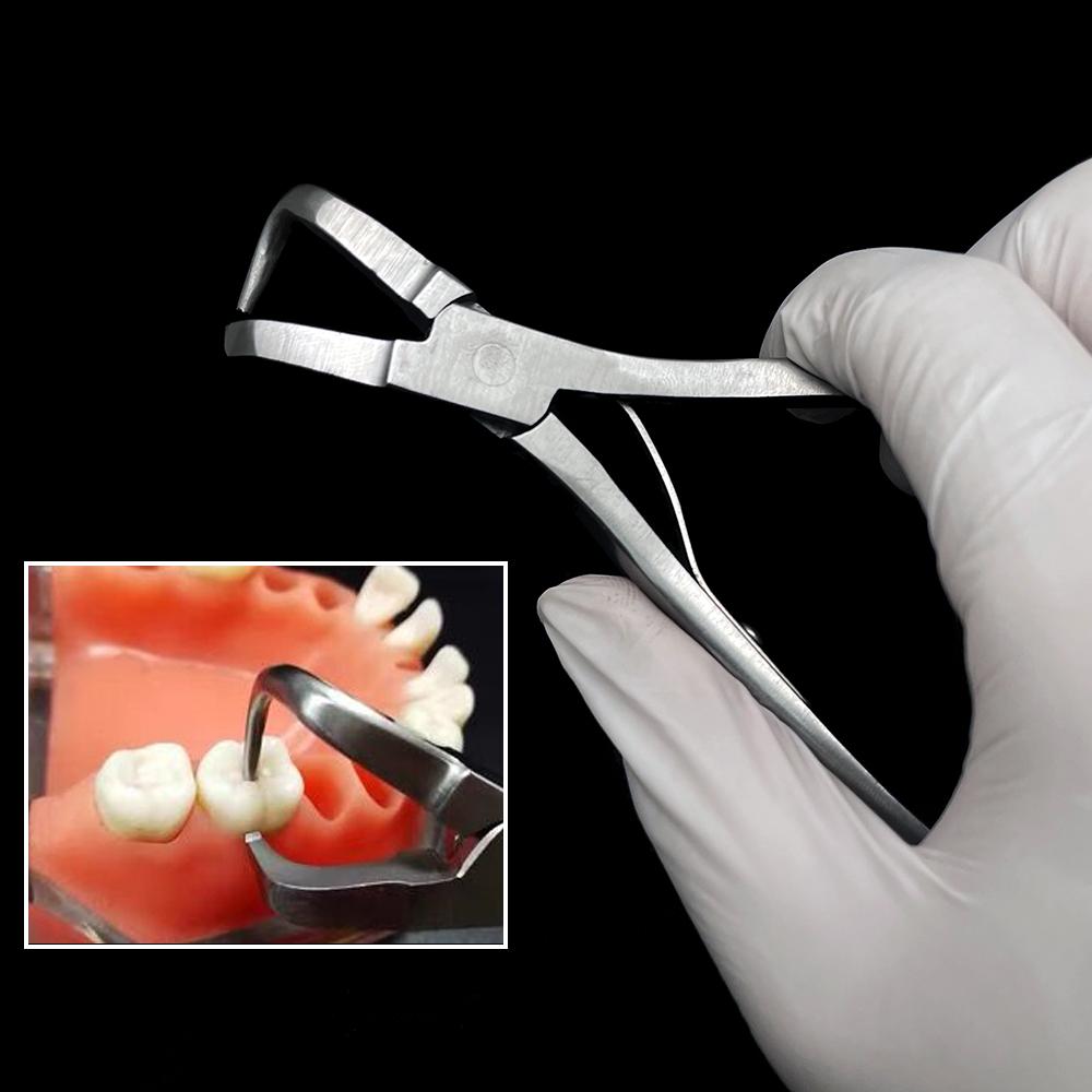 2Pcs/lot  Tooth Crown Remover Plier Extractor Forceps Dentist Tools Set