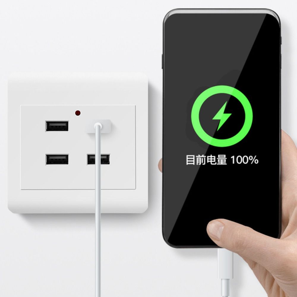 2/4 Ports Office Use 36V to 5V Wall Outlet Charger Station Electrical Power Adapter Plug Outlet