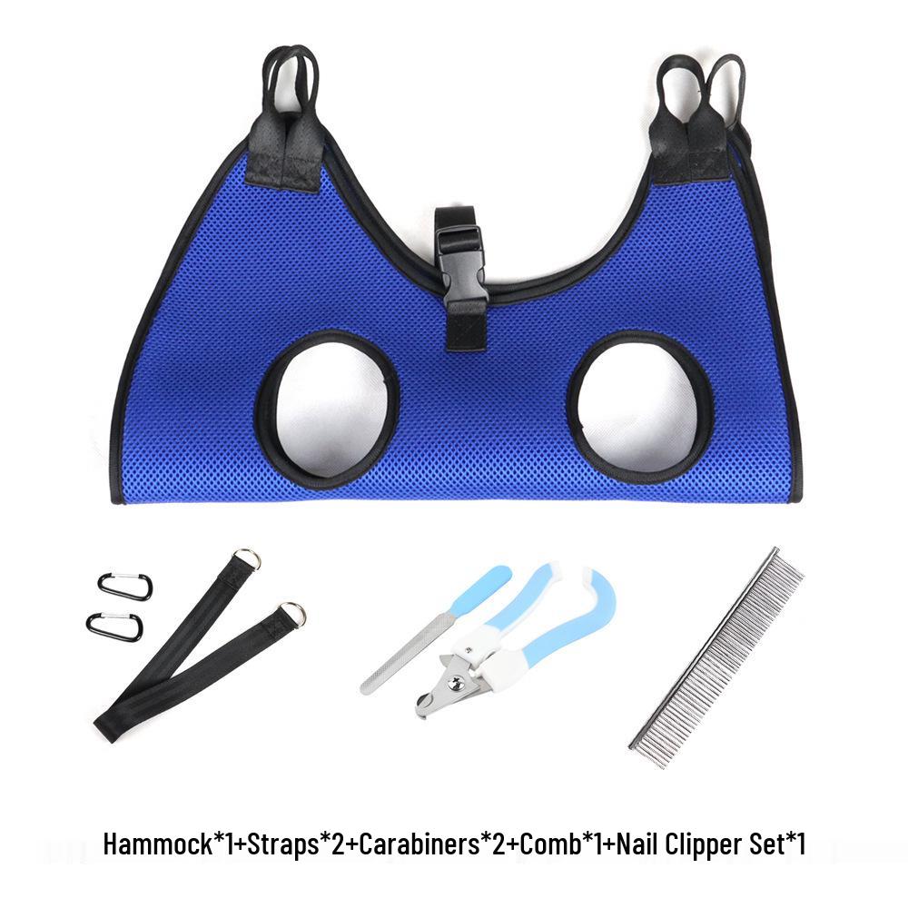 Pet Grooming Hammock for Nail Trimming - Suitable for Cats and Small/Medium Dogs