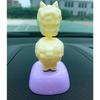 Car Ornament Swing Doll Auto Interior Accessories Solar Power Toy Shaking Head Dancing Doll Sloth Dashboard Decoration Car Styli