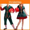 Durable Christmas Costume For Couples With Fashionable Style And Soft Velvet Feel