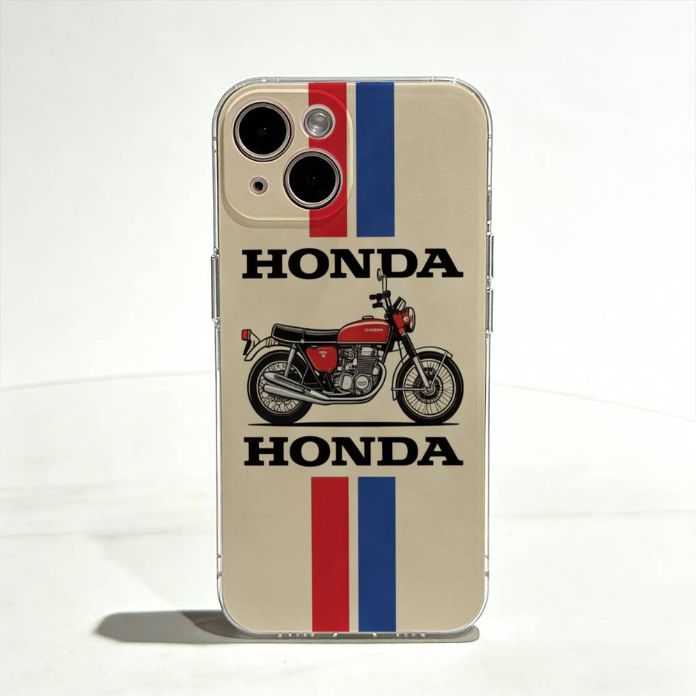 STICKERS FOR HONDA MOTORCYCLE Ultra Clear TPU Case Slim Lightweight Shockproof Cover 17 Pro Max 17Air 17Pro w10
