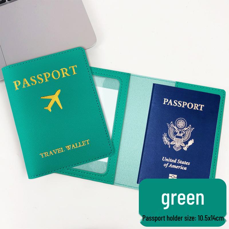 PU Leather Passport and Luggage Tag Set