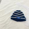 Comfortable Striped Knitted Hat Warm Beanie Hat Fashion Children's Hats  For Boys and Girls