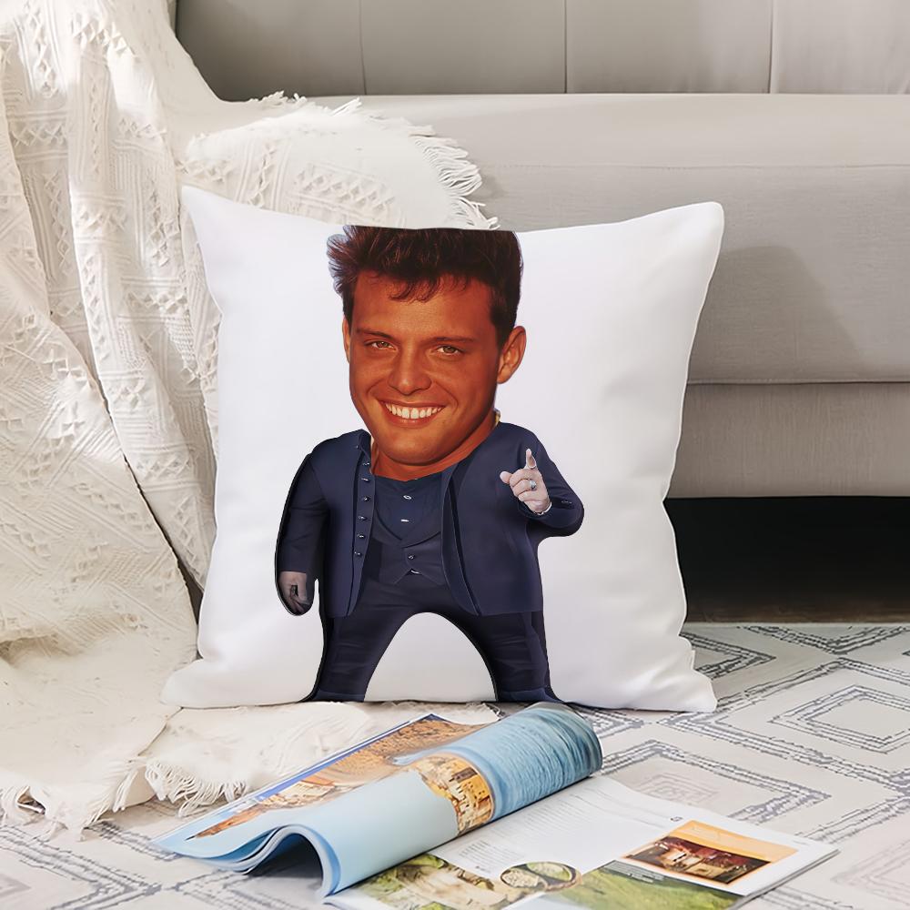 Mexican Singer L-Luis Miguel Pillow Case Office Cushions Suitable For Sofa Car Bedroom Decorative Cushion Cover