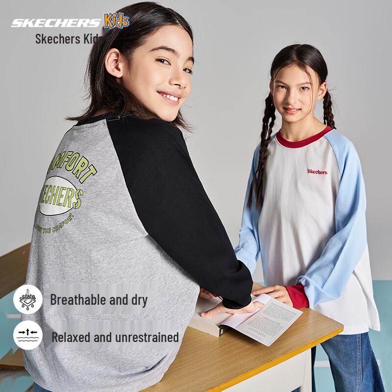 Skechers Unisex Kids' Long-Sleeve T-shirt