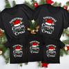 Christmas Family Matching Outfits Santa Hat Christmas Cousin Crew Shirt Short Sleeve T-shirts Cousin Christmas T-shirts Tops