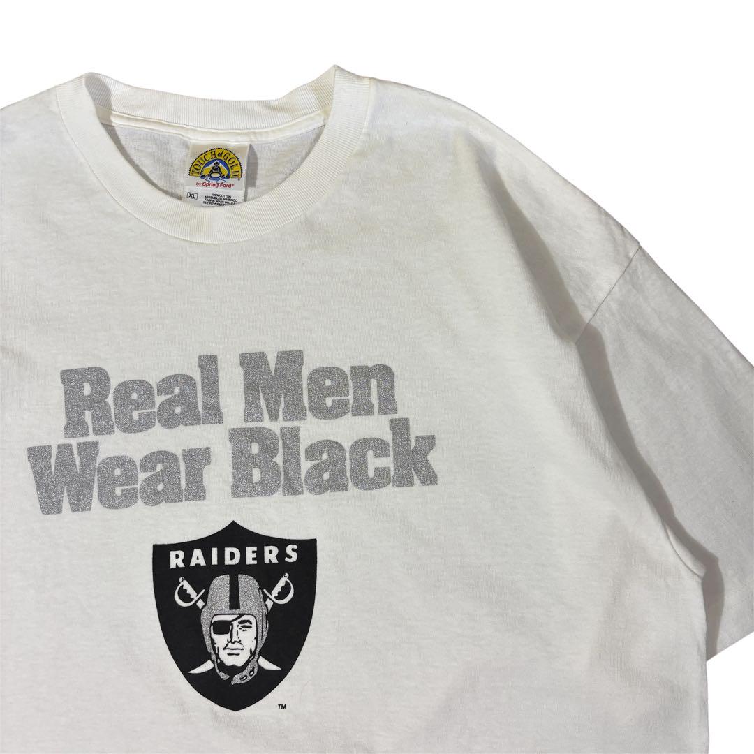 

[USED] Size XL RAIDERS Vintage 90s NFL Raiders T-Shirt