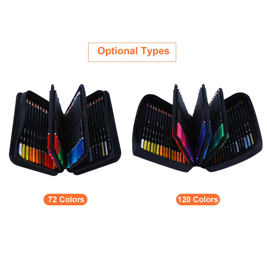 Oil Painting Pencil with 1 * Eraser/ 1 * Sharpener Stick Art Set Kit Oil-based Soft