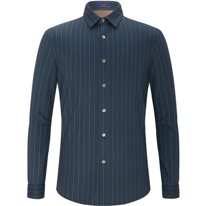 EMZ Erdos Men s Silk Blend Long-Sleeve Shirt L