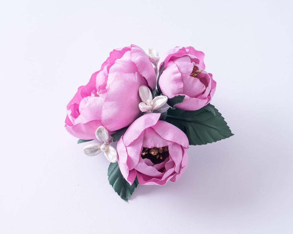 De Corsage 2WAY Hochzeit Made in Japan Brosche Pin Clip Abschlussfeier Abschlussfeier Eingang Zeremonie Eingang Zeremonie Hochzeitsblume [RC]