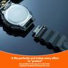 For Casio Small Square GW-B5600 GW-M5610 DW5600 GA2100 GM5600 High Quality Soft Silicone Men's Metal Conversion Watch Strap