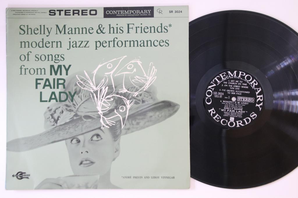 LP Record SHELLY MANNE - My Fair Lady SR3024 CONTEMPORARY 1969 Japan Jazz Used