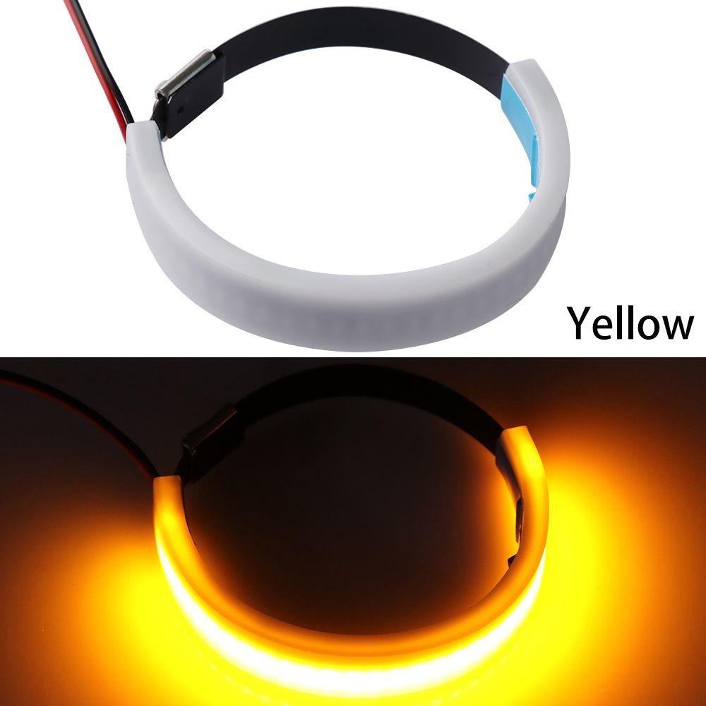 Quality  45mm-70mm Red/Blue/Yellow/White Indicator Motorcycle SMD LED Strip Fork Turn Signal Light