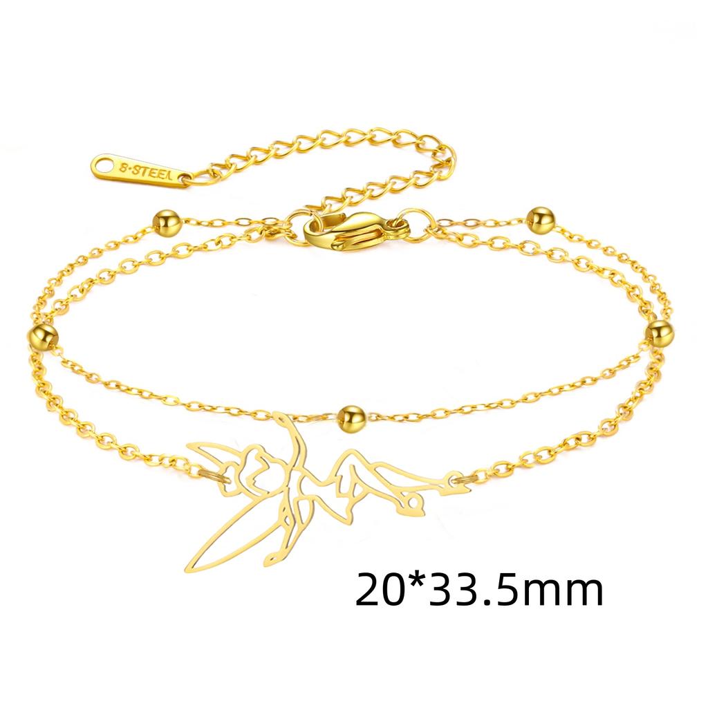 Fairy Pixie Bracelet Magical Fairy-tale Elf Charm Beads Bracelet For Girl Trendy Exquisite Princess Angel Jewelry Gifts
