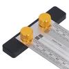 Marking Scale Exquisite Accurate Portable Convenient Sturdy   Multifunctional Tshaped Hole Ruler(200mm )