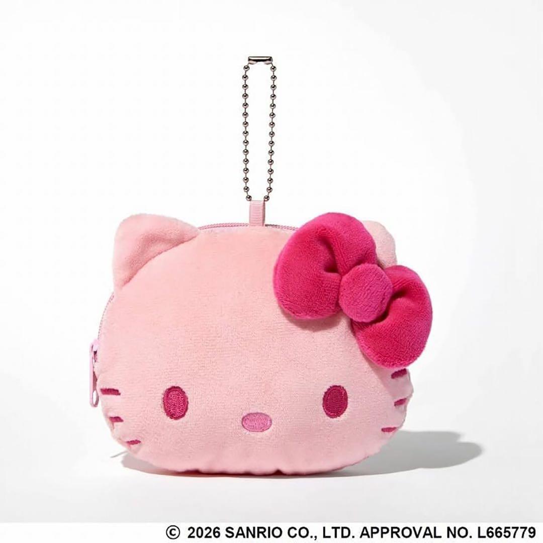 hello kitty stuffed pouch