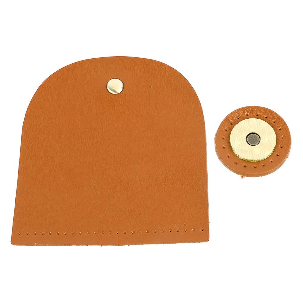 Shoulder Bag Flap Cover Microfiber Leather DIY Hand Sewn Magnetic Snap Flap Cover Replacement for