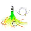 Seawater Fishing Lure Metal Head Octopus Squid Skirt Baits Octopus Squid Skirt Trolling Lures Fishing Accessories