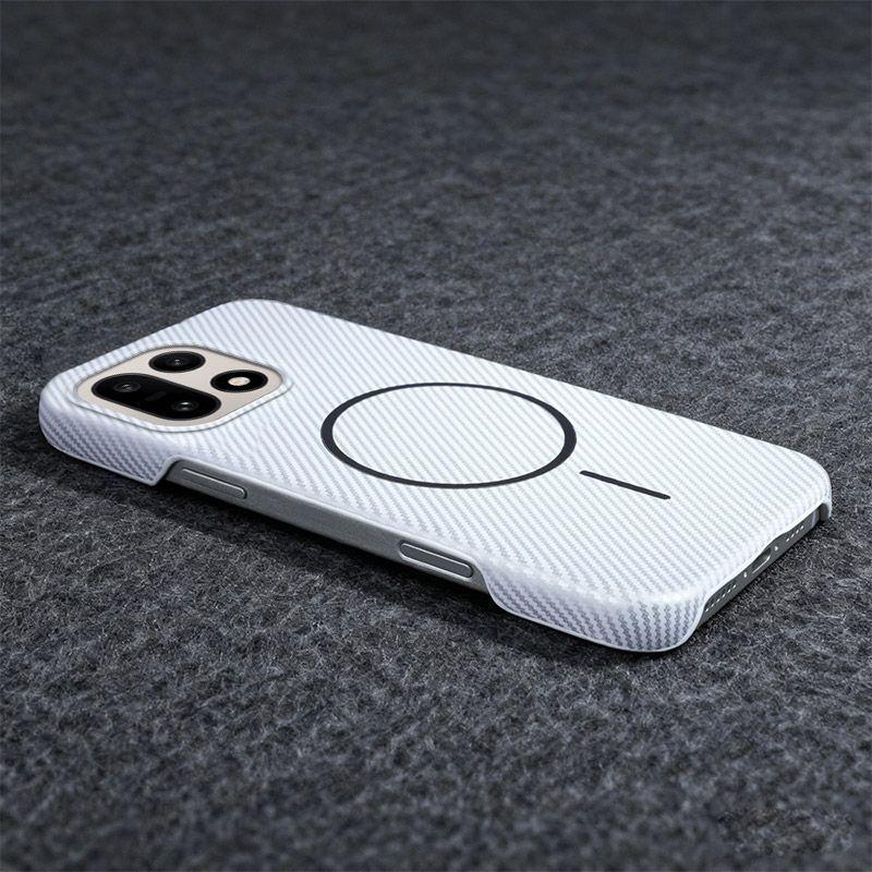For OnePlus 15 Case Hard PC Carbon Fibre Magnetic MagSafe Protective Back Cover Cases For OnePlus 15 15R 13 13R 13T 12R Shell