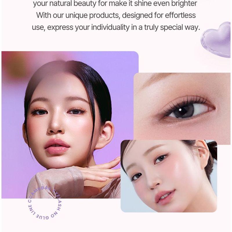 ccam bbak - No Glue Lash - 5 Types