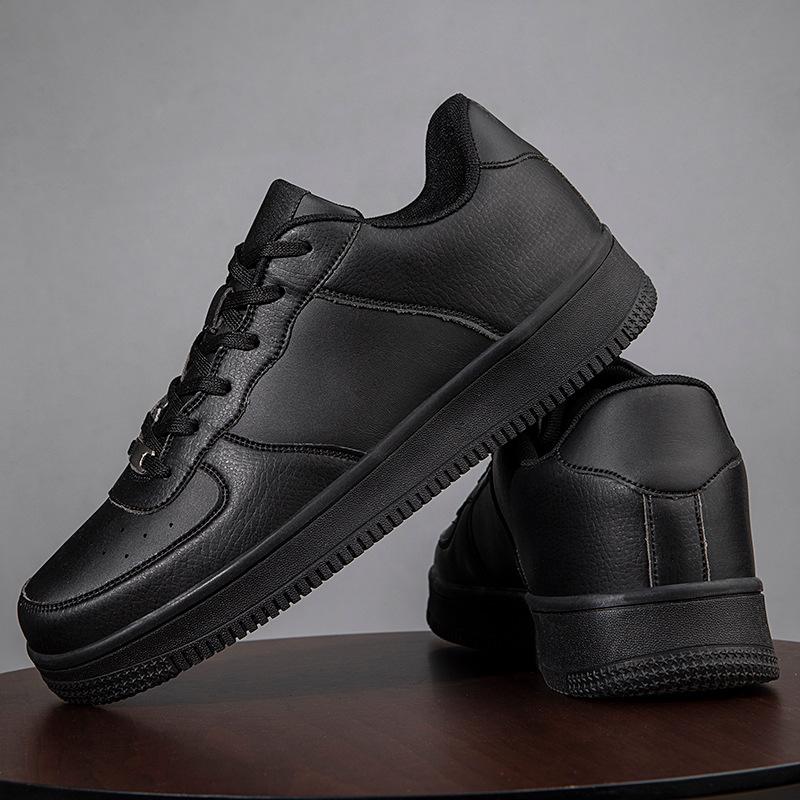 Little White Shoes Men's Shoes Breathable Versatile Sports Casual Couple Board Shoes Large Size Force One Skateboard Shoes