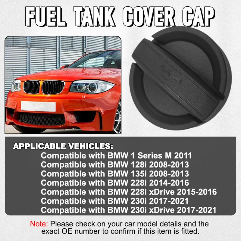 Oil Filter Housing Cap Cover 11128655331 A11128655331 for BMW 228i 328i 335i 340i 428i 435i M3 528i 640i Sealing Oil Cap Black