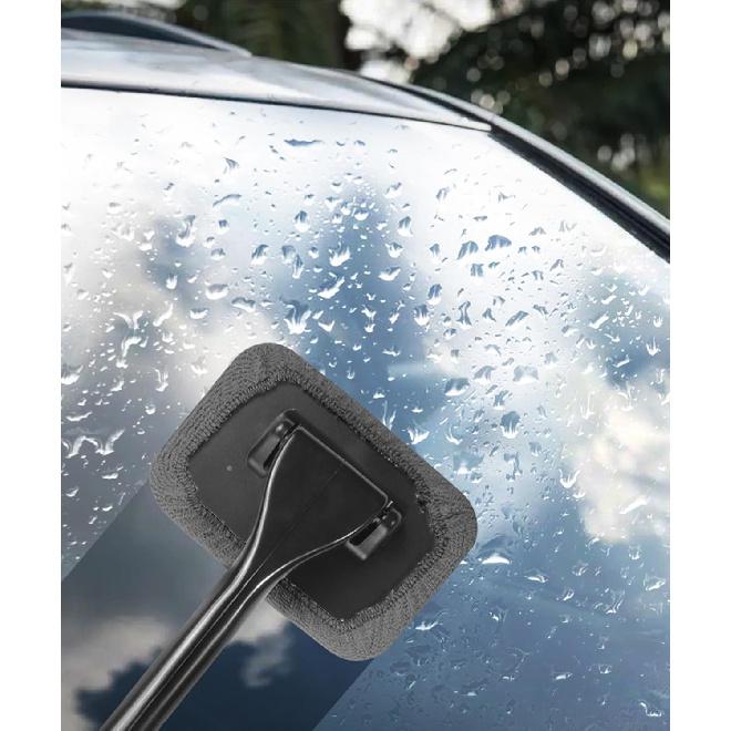 RACOONA Windshield Cleaning Tool,Car Cleaning Window Tool,Car Window Cleaner Tool,Car Accessories Car Window Cleaner With Unbreakable Extendable