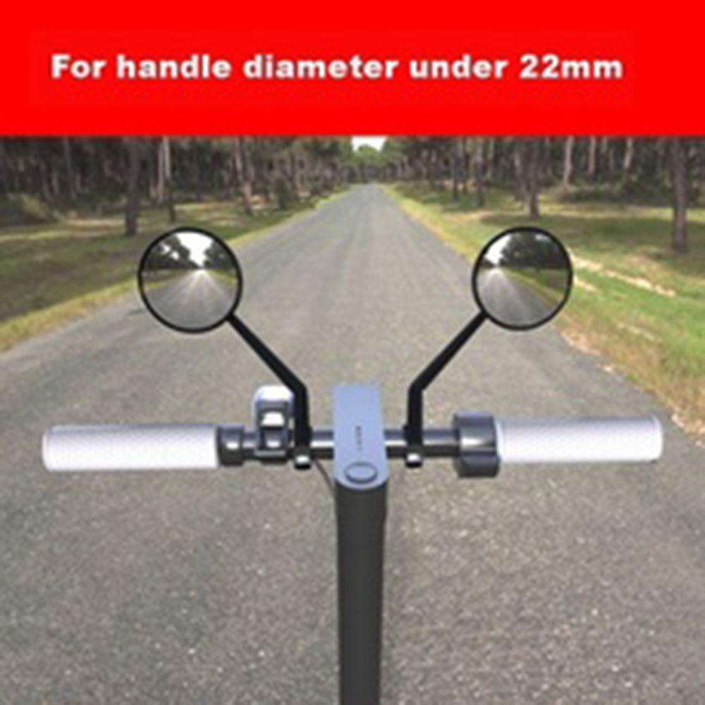 Flexible Bike Handlebar Bicycle Mirrors Rear View Convex Bicycle Rearview