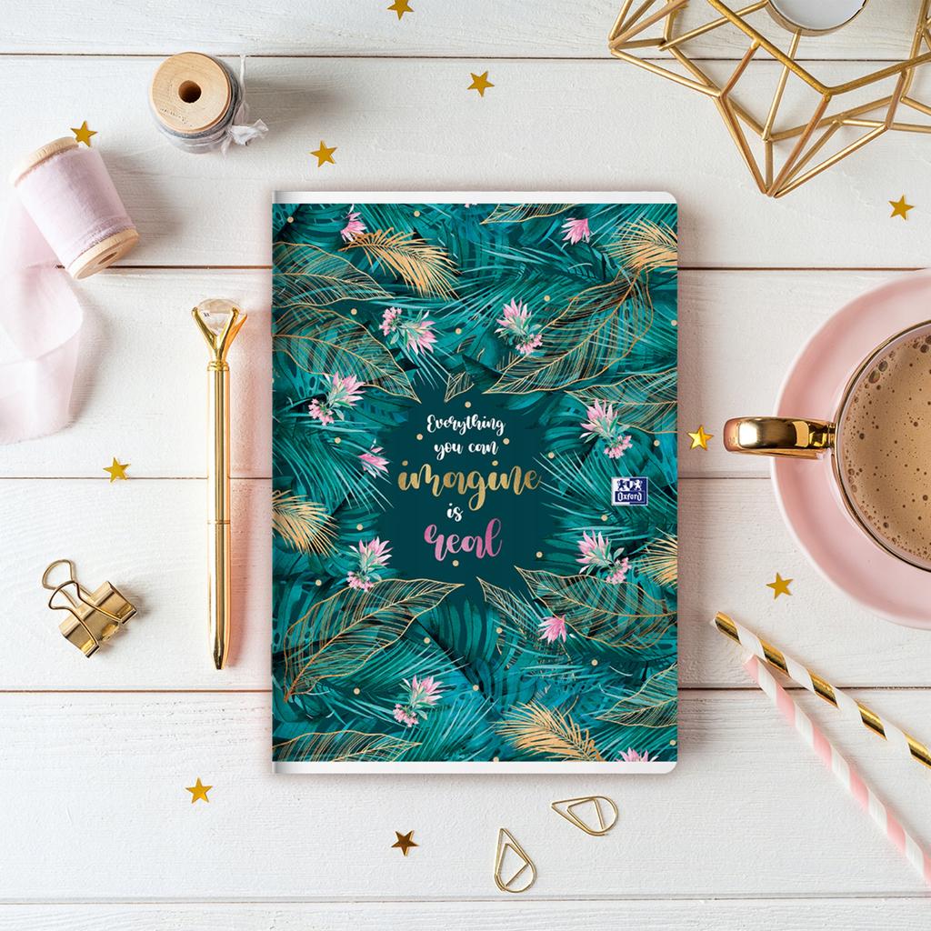 A5 lined notebook, 60 pages, soft cover