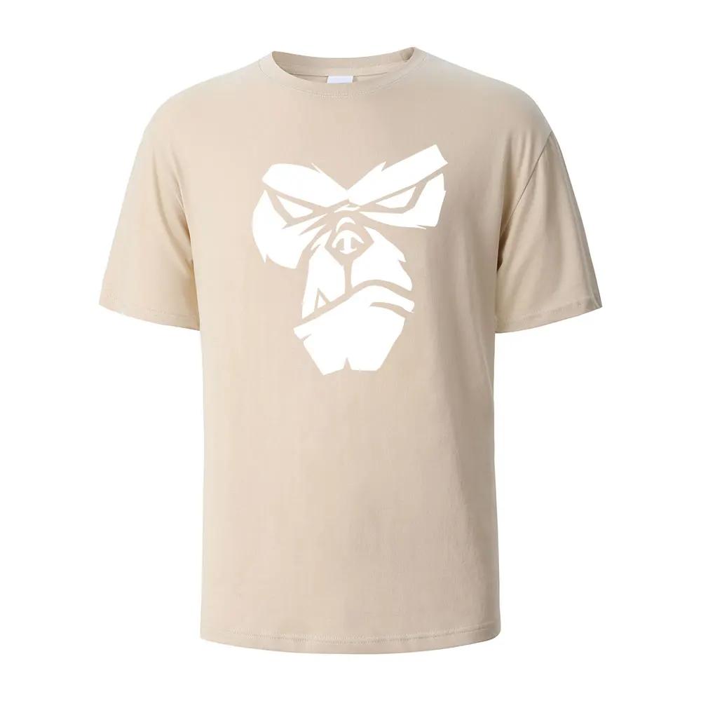 Face Funny Print T-Shirt Summer Tees For Men Women 100% Cotton O-neck Oversize Casual Short sleeved Streetwear Basic Top