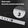 Metal Tape Measure Ruler Corrosion Resistance Adhesive Backed Tape Suitable for Wood Plastic Glass