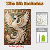 Pearl Painting 5D DIY Pearl Gemstone Art Peacock Diamond Painting Kit for Adults/Beginners Gift Ideas Home Decor Wall Art Craft Project