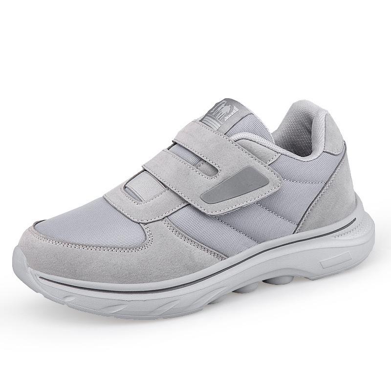8209 Lightweight Non-Slip Mesh Walking Shoes for Seniors - Hook-and-Loop Low-Top Sneakers for Men and Women.