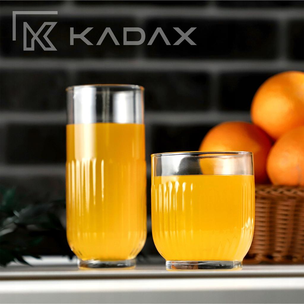 KADAX 6x Szklanki Do Drinków Napojów Zestaw