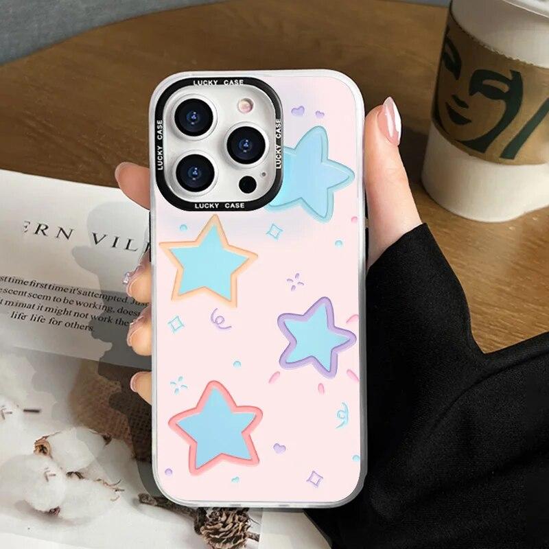 

Чехол для телефона с лазерной бабочкой для iPhone 13, чехол для iPhone 11 14 12 15 Pro Max XR XS X 7 8 Plus SE, противоударный мягкий чехол-бампер For iPhone 14 Plus