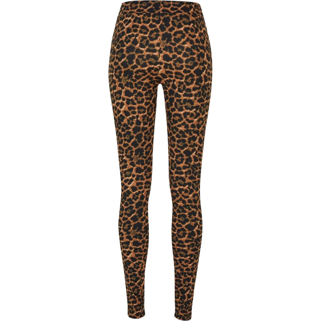 Urban Classics Womens/Ladies Soft Leopard Print Leggings