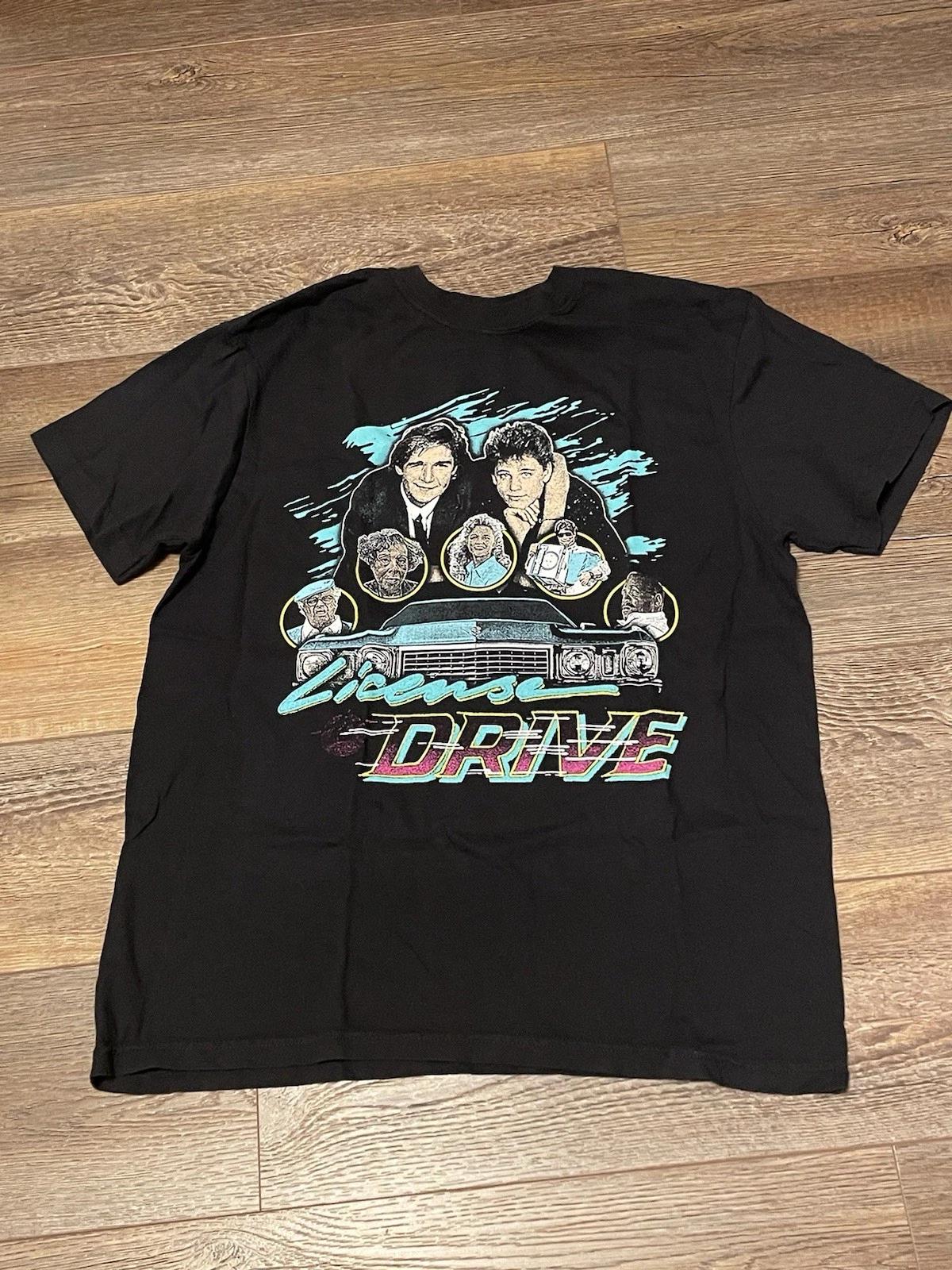 License To Drive 2005 movie - promo Graphic Tee Shirt men’s Large Black 4XL