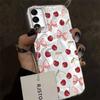 Summer Cherry Fruit Women Girls Phone Case for Samsung Galaxy A55 A56 A36 A26 A16 A53 A06 A14 A24 A34 A54 A15 A25 A35 A12 Cover