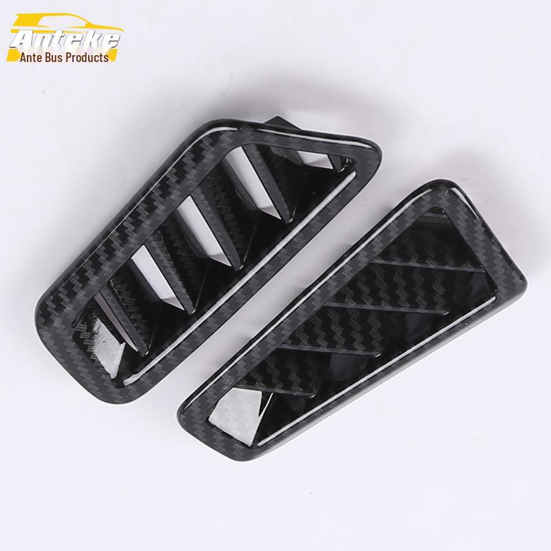 NIO ES6 Front Air Vent Trim: Liten paljettramme-klistremerke for instrumentpanel