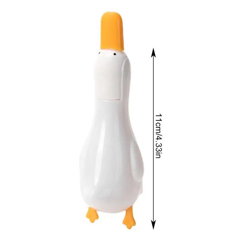 Nástroje na čištění kuchyňského dřezu Nástěnný klip na odpadky Pinzeta Nástroj na čištění vlasů Roztomilá kachnička Klipy na vlasy do koupelnového dřezu