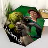 Custom Name Shrek Theme Automatic Umbrella, Lightweight & Portable, 8 Rib, Perfect for Outdoor Travel, Birthdays, Christmas, Gifts.