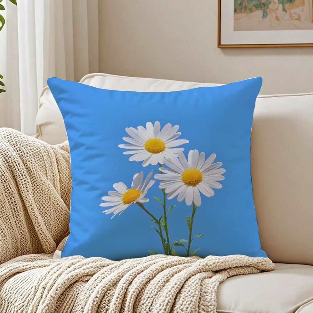 Symbols Of Innocence And Hope DDaisy Cushion Cover Pillowcase Antidustmite Living Room Sofa Decor Cushion Room