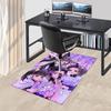 1pc Butterfly Cat Ears Office Chair Mat: Anime Cartoon Design, Non-Slip Carpet for Home Decor, Suitable for All Seasons - Perfect Gift for Fans!Q011